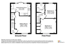 Asquith Avenue, Melksham floorplan 1 out of 1