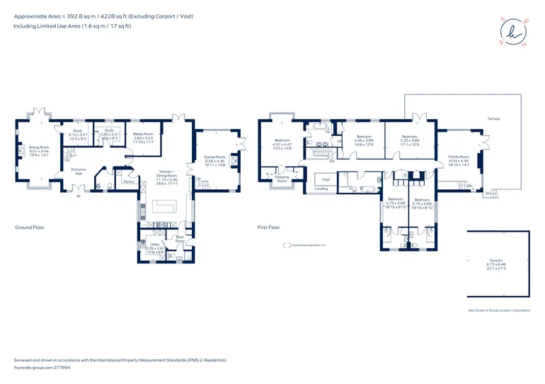 Floorplan 1 for Moonsbrook, Oakhill, BA3