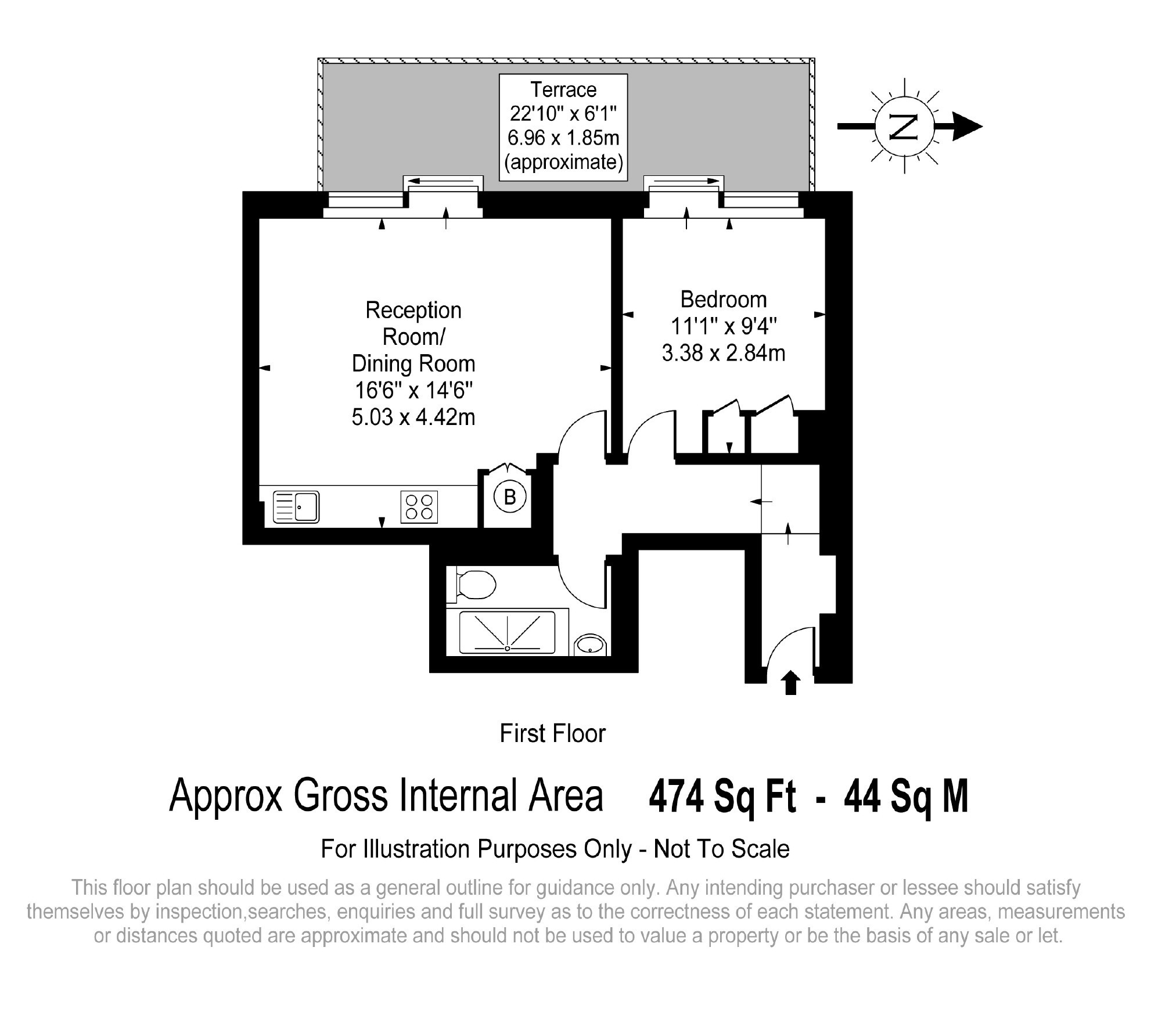 Fetter Lane, London, EC4A floorplan