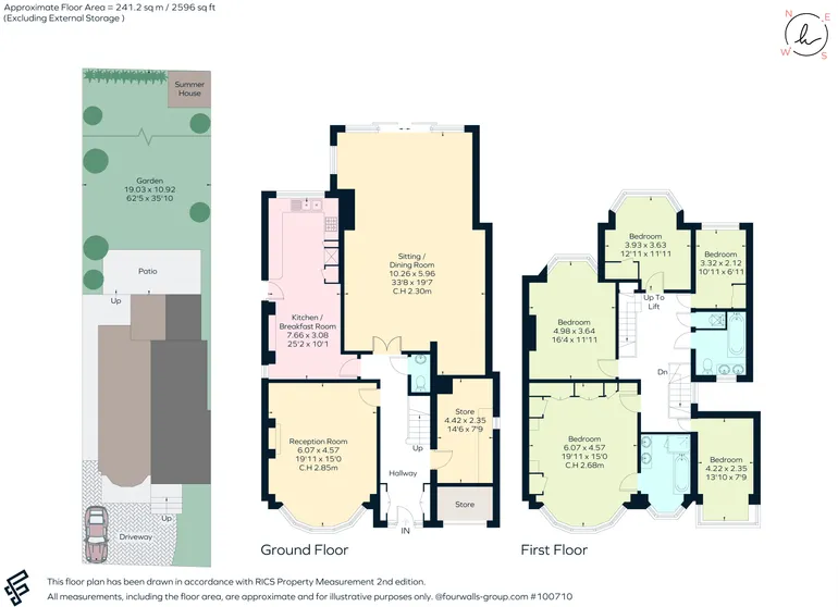 Floorplan 1 for Lake View, Edgware, HA8