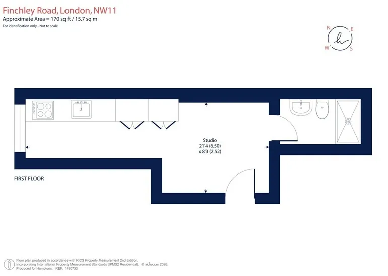 Floorplan 1 for Finchley Road London NW11