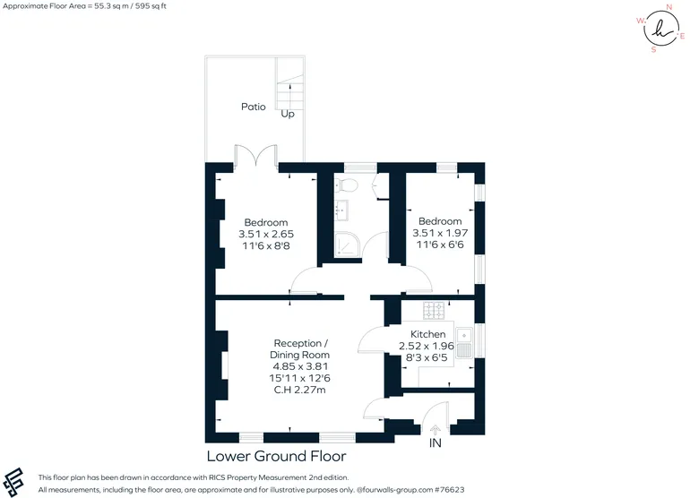 Floorplan 1 for Lillie Road Fulham SW6