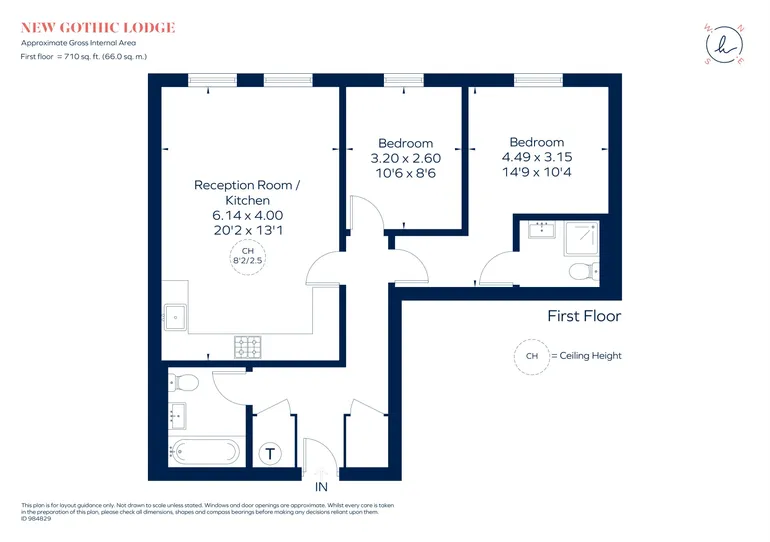 Floorplan 1 for Old Devonshire Road Balham SW12