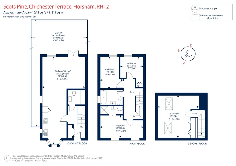 Floorplan 1 for Chichester Terrace Horsham RH12