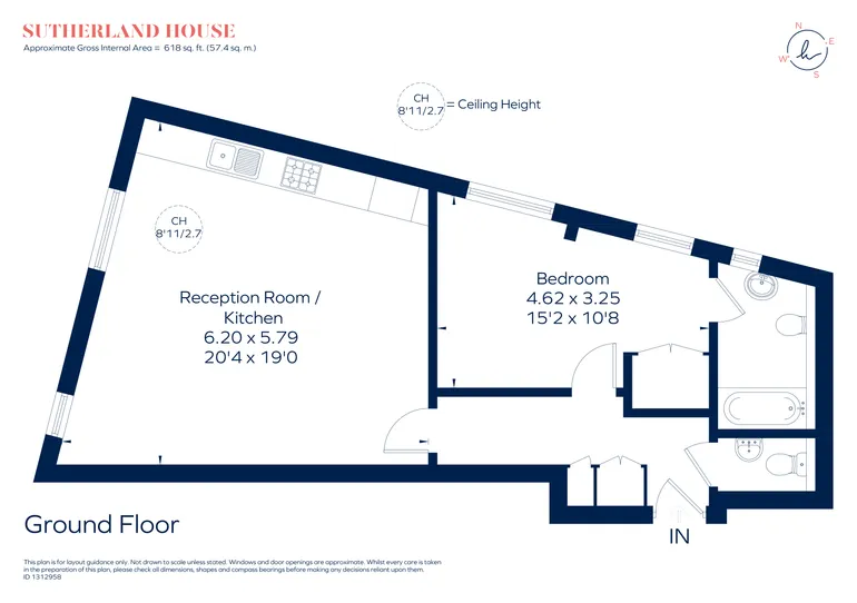 Floorplan 1 for Bridge End Close Kingston Upon Thames KT2