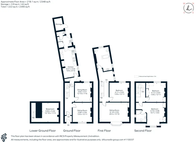 Floorplan 1 for Church Street, Stratford-Upon-Avon, CV37