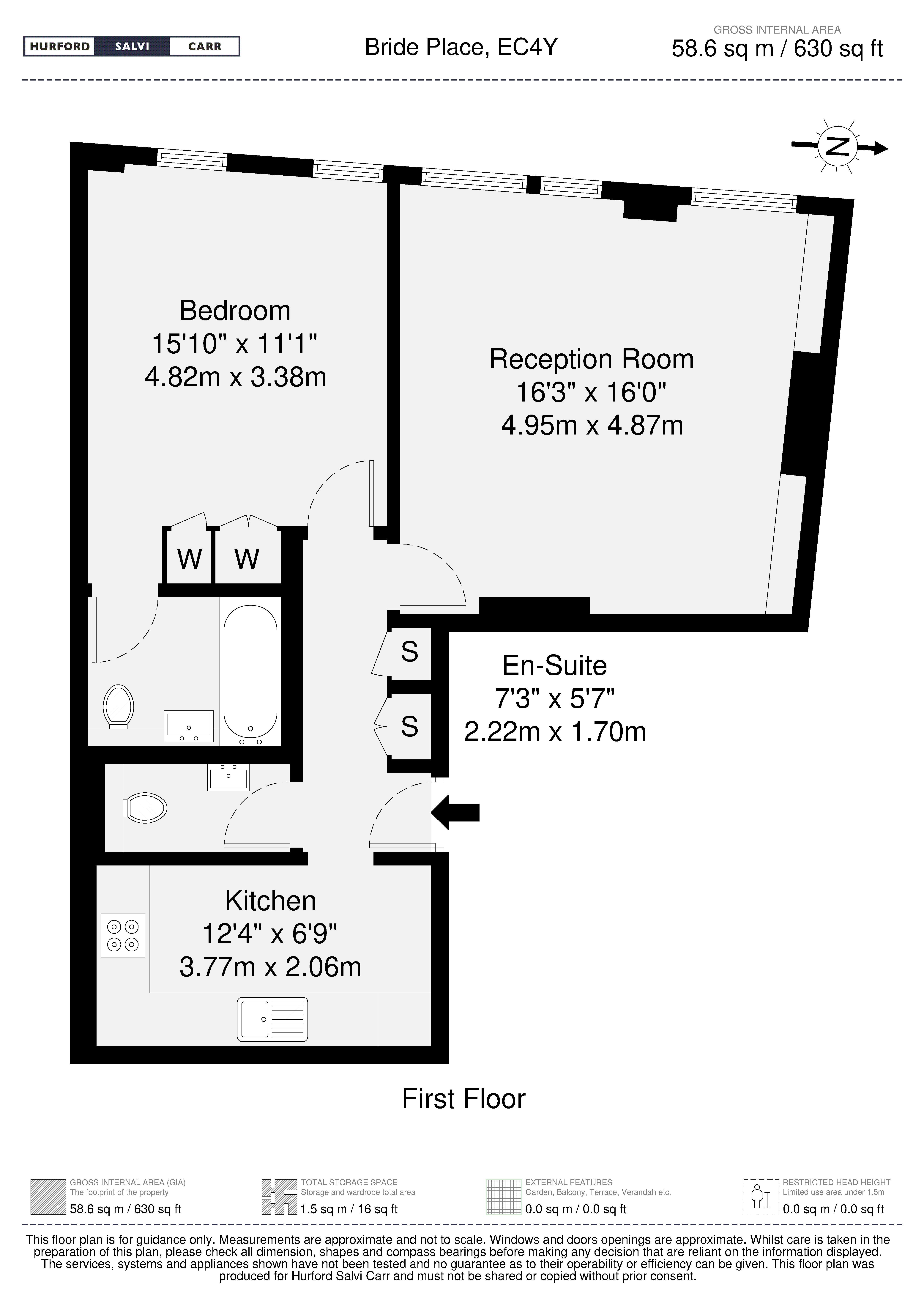 Bride Lane, City of London, London, EC4Y floorplan
