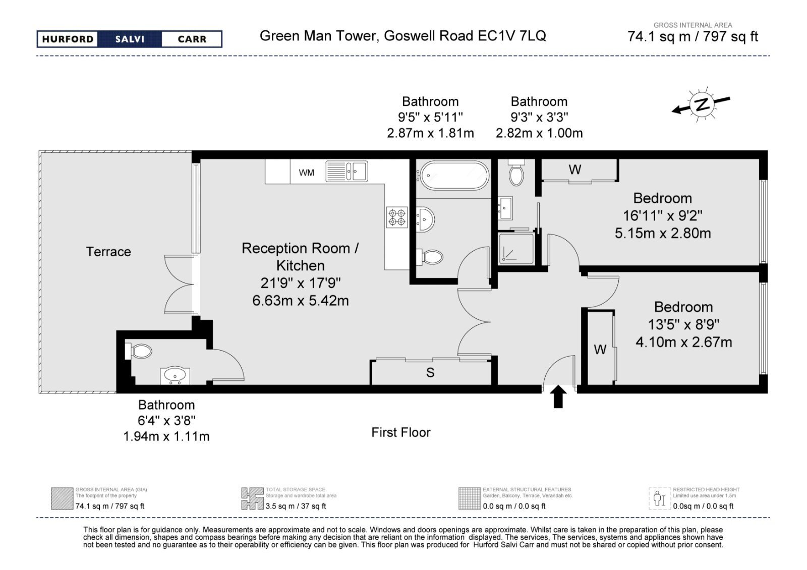 Goswell Road, Angel, London, EC1V floorplan