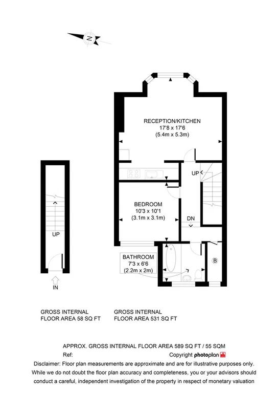 Floorplan 1 for Finchley Road London NW11