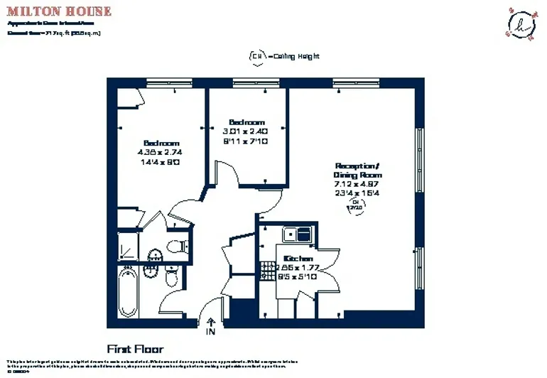 Floorplan 1 for Little Britain London EC1A