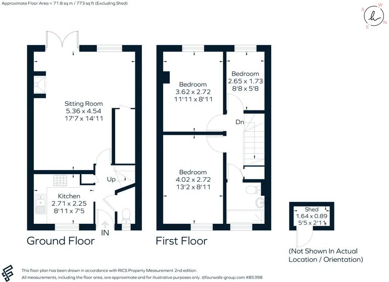 Floorplan 1 for Bower Gardens Salisbury SP1
