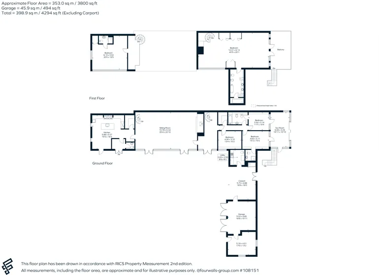 Floorplan 1 for Britford, Salisbury, SP5