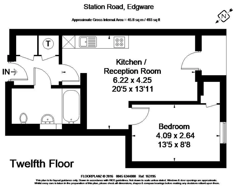 Floorplan 1 for Station Road Edgware HA8