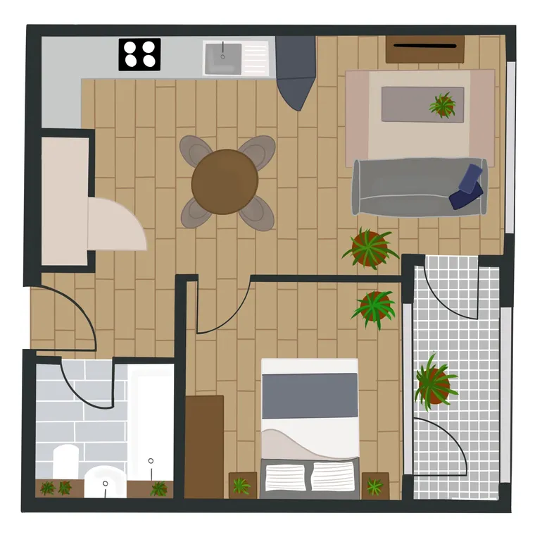 Floorplan 1 for Enclave: Birmingham City, Hurst St Birmingham B5