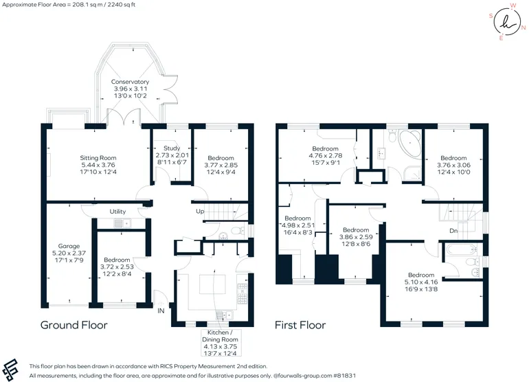 Floorplan 1 for Denham Lane Chalfont St. Peter SL9