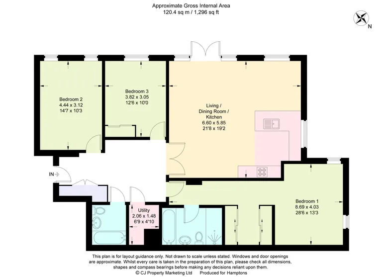 Floorplan 1 for Wharf Lane Rickmansworth WD3