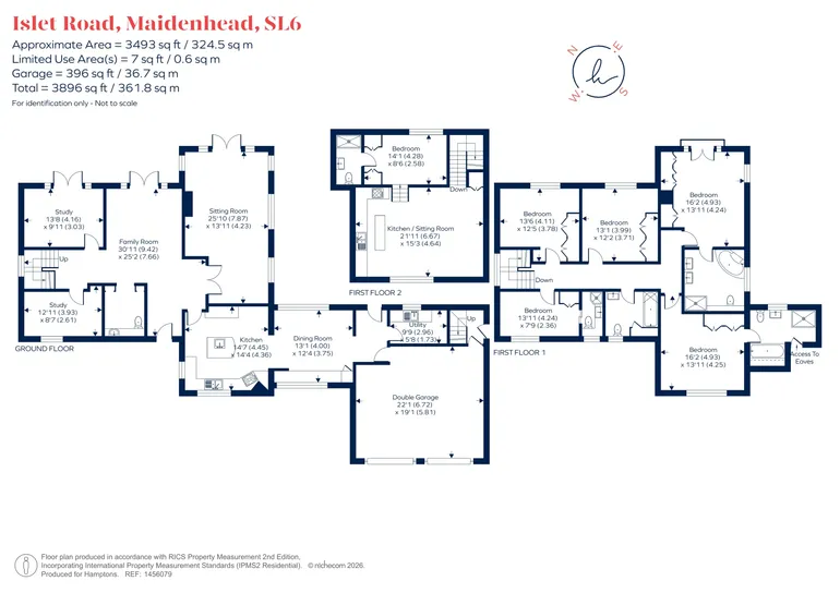 Floorplan 1 for Islet Road, Maidenhead, SL6