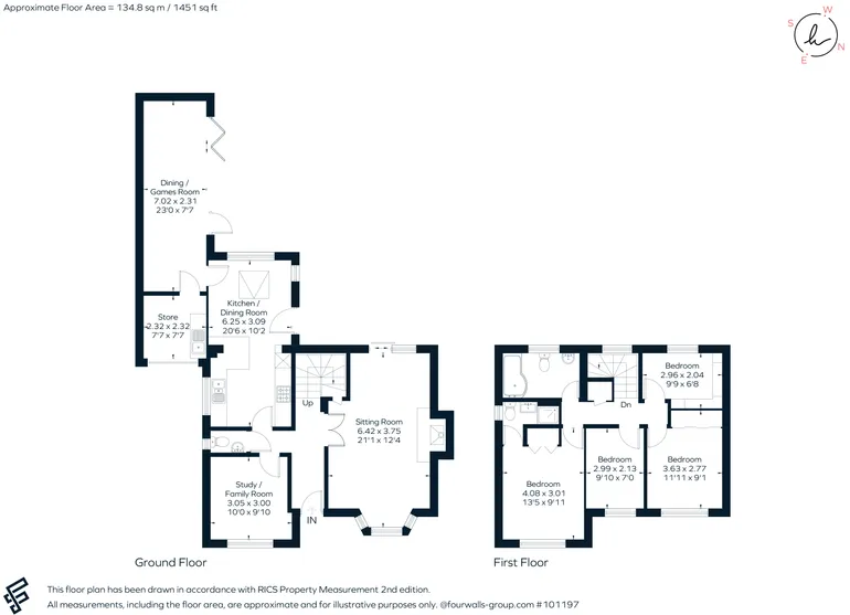 Floorplan 1 for Bircholt Road Liphook GU30