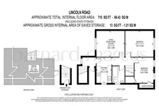 Lincoln Road, WORCESTER PARK floorplan 1 out of 1
