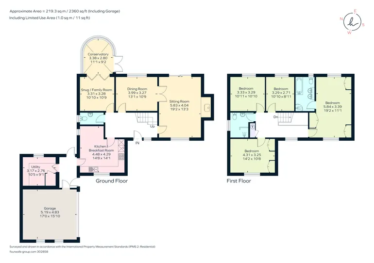Floorplan 1 for Brookway Road, Cheltenham, GL53