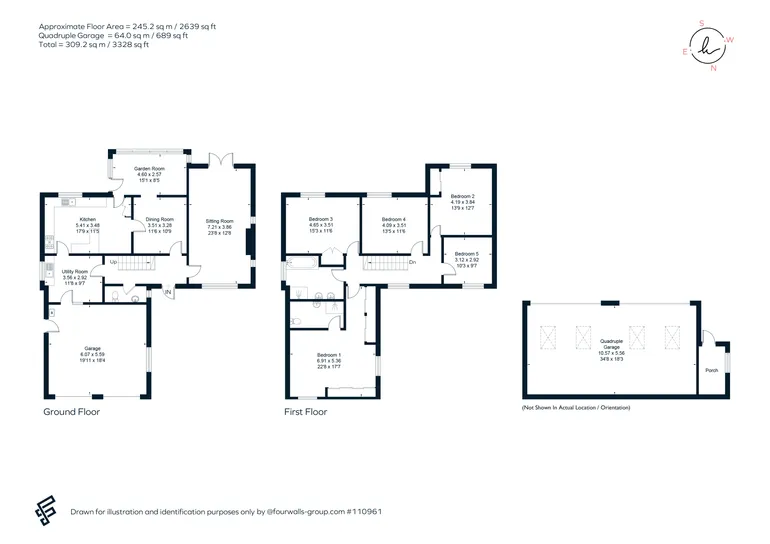 Floorplan 1 for Brinkworth, Wiltshire, SN15