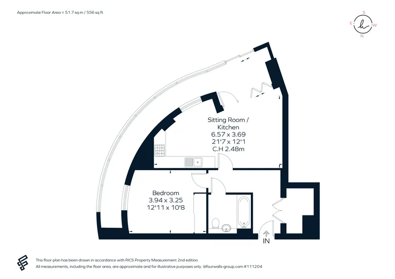 Floorplan 1 for Ealing Road, Brentford, TW8