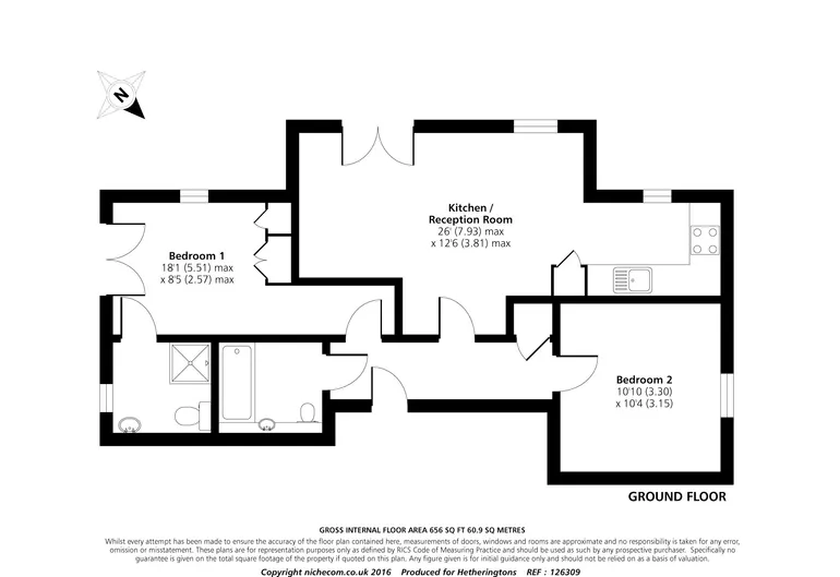 Floorplan 1 for The Quadrant Rickmansworth WD3