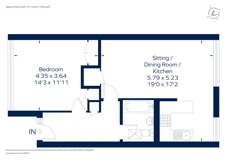 Floorplan 1 for Freshwater Parade Horsham RH12