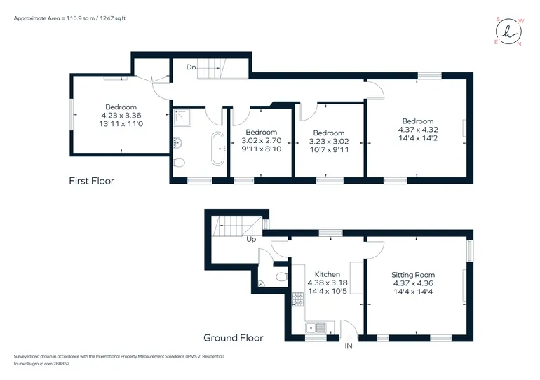 Floorplan 1 for Horsham Road Capel RH5