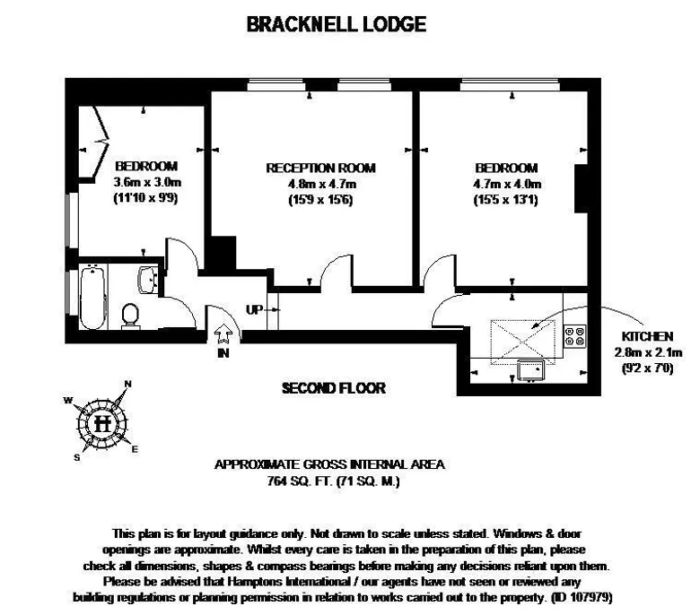 Floorplan 1 for Frognal Lane Hampstead NW3