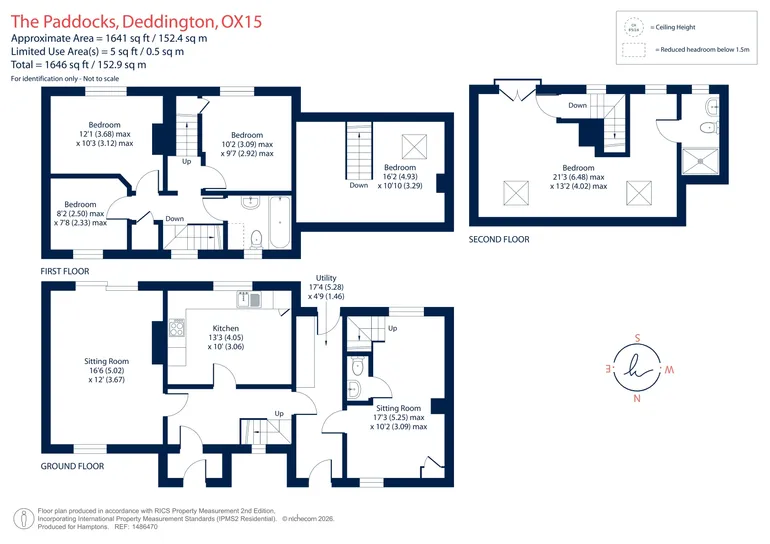 Floorplan 1 for The Paddocks, Deddington, OX15