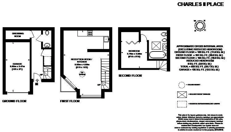 Floorplan 1 for Charles II Place, Chelsea, SW3