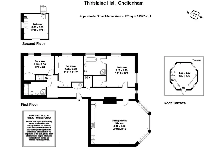 Floorplan 1 for Thirlestaine Road, Cheltenham
