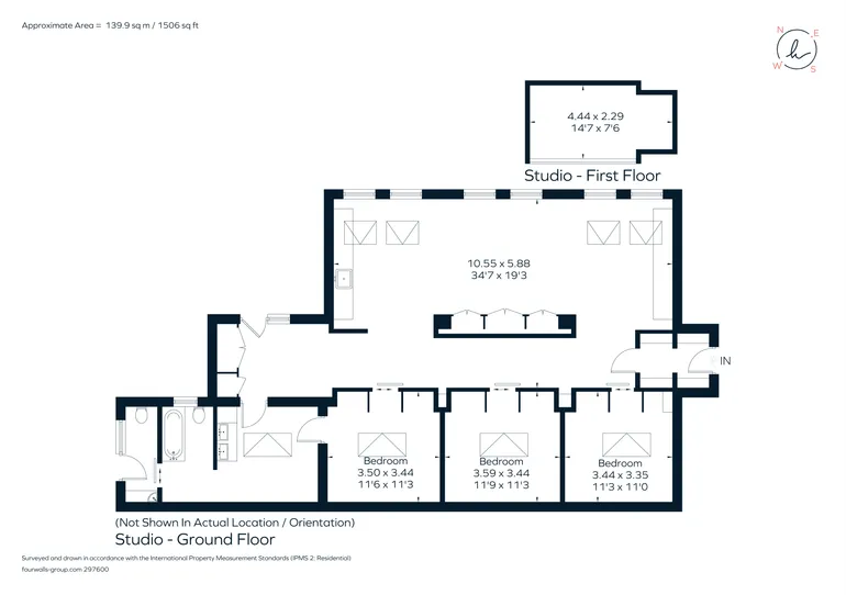 Floorplan 1 for The Old Racecourse Lewes BN7