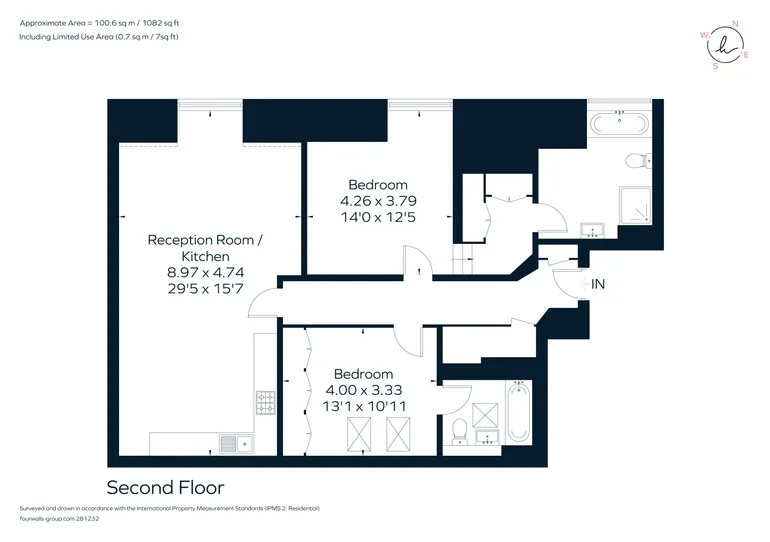 Floorplan 1 for Bushy Park Road Teddington TW11