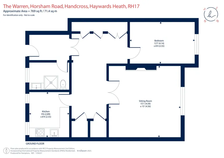Floorplan 1 for Horsham Road Handcross RH17