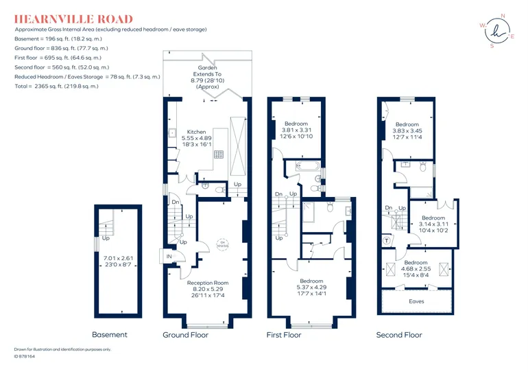 Floorplan 1 for Hearnville Road London SW12