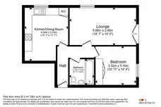 Cei Dafydd, Barry floorplan 1 out of 1