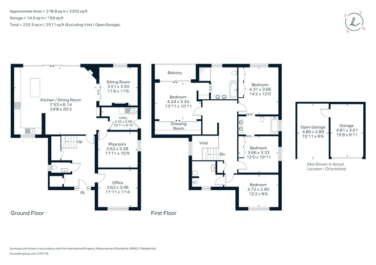 Floorplan 1 for Blunts Wood Road Haywards Heath RH16