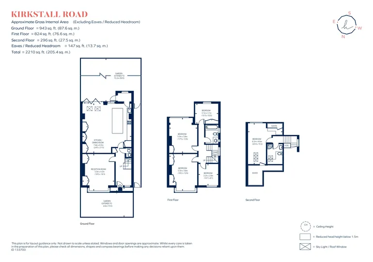 Floorplan 1 for Kirkstall Road London SW2