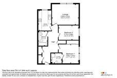 Whitehill Place, Glasgow floorplan 1 out of 1