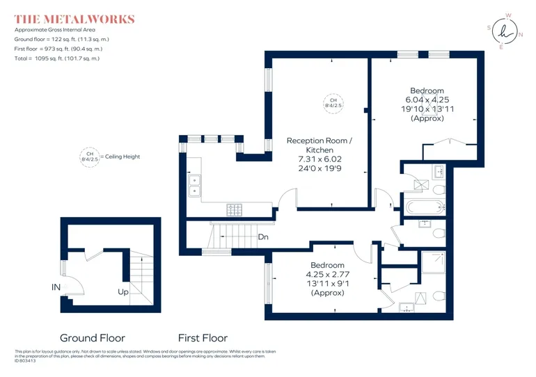 Floorplan 1 for 7 Old Town, London, SW4
