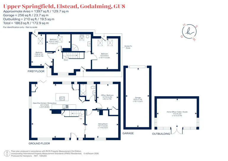 Floorplan 1 for Upper Springfield, Elstead, GU8
