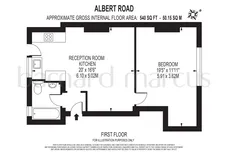 Albert Road, LONDON floorplan 1 out of 1