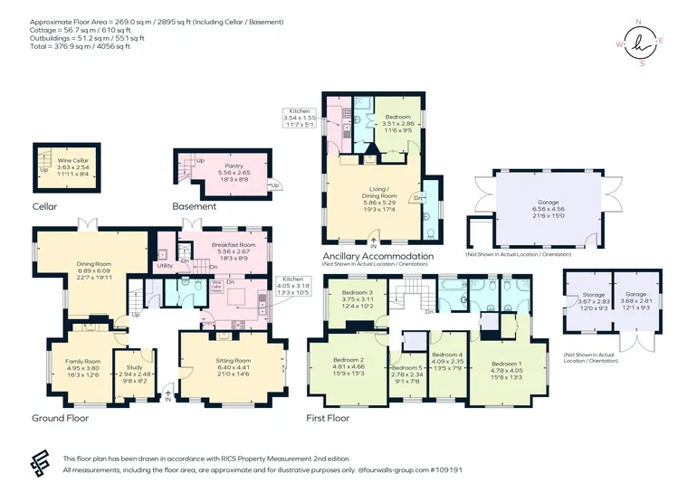 Floorplan 1 for Private Road, Balcombe, RH17