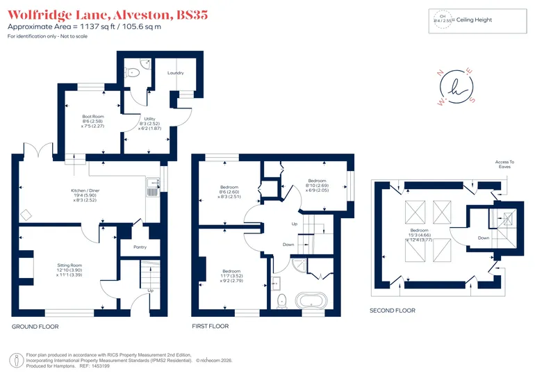Floorplan 1 for Wolfridge Lane, Alveston, BS35