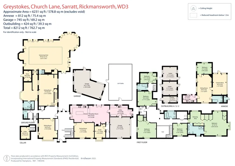 Floorplan 1 for Church Lane, Rickmansworth, WD3