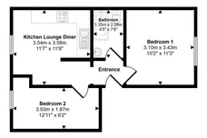 Old Kent Road, LONDON floorplan 1 out of 1