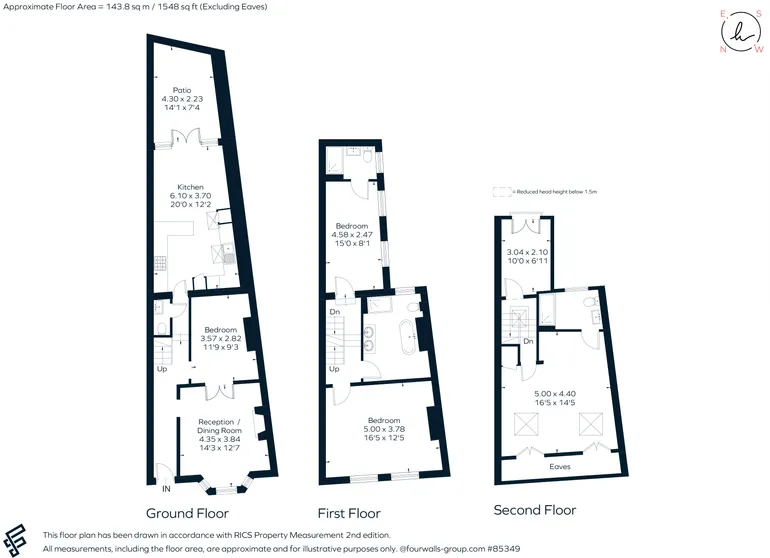 Floorplan 1 for Becklow Road London W12