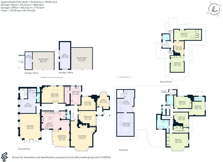 Floorplan 1 for Weydown Road, Haslemere, GU27